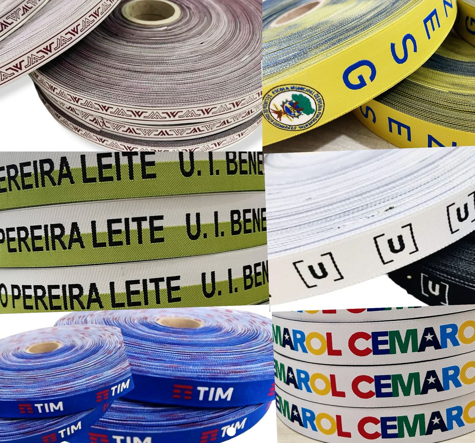 Galão Bordado Personalizado