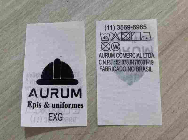 Fábrica de etiquetas para roupas